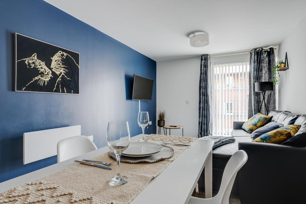 City Living Penthouse Apartment With Parking Manchester Exteriér fotografie