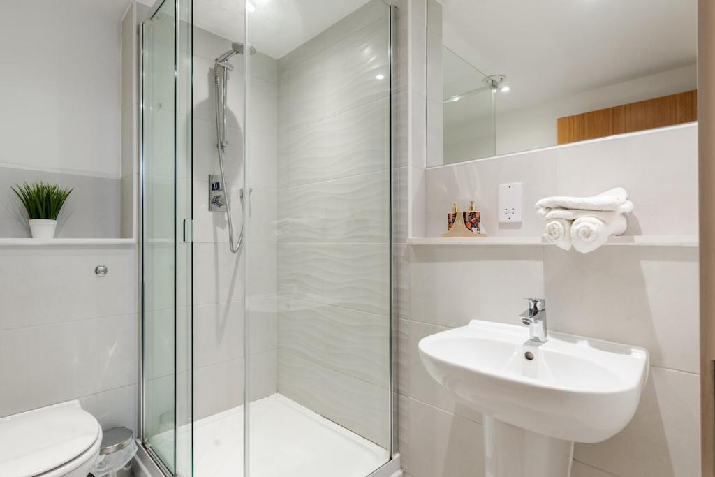 City Living Penthouse Apartment With Parking Manchester Exteriér fotografie