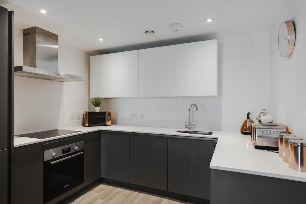 City Living Penthouse Apartment With Parking Manchester Exteriér fotografie